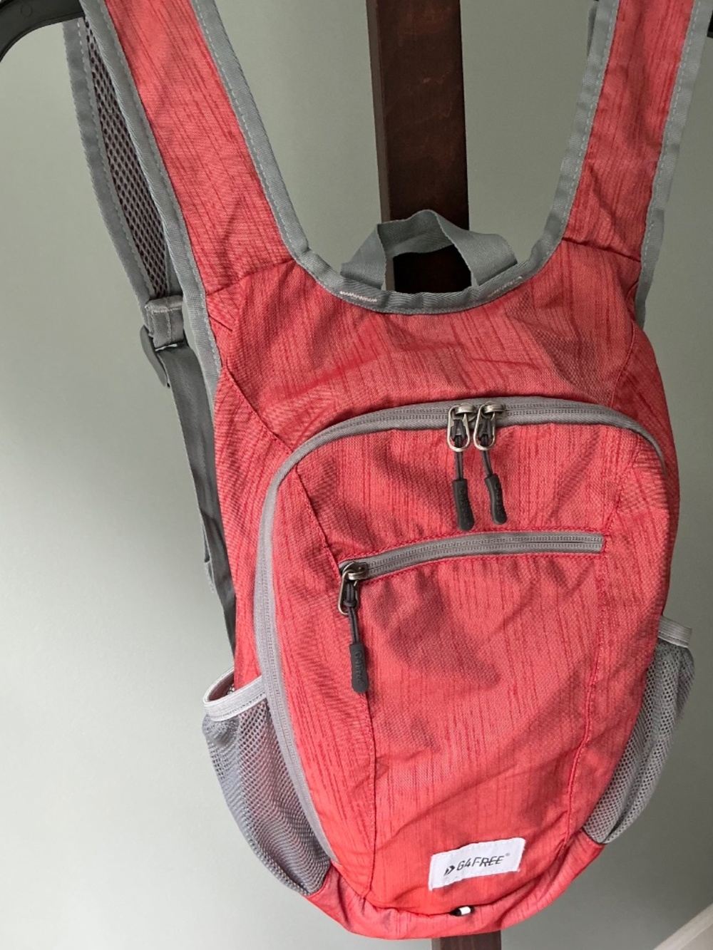 G4Free 10L Lightweight Packable Hiking Daypack Backpack Lotus Red EUC